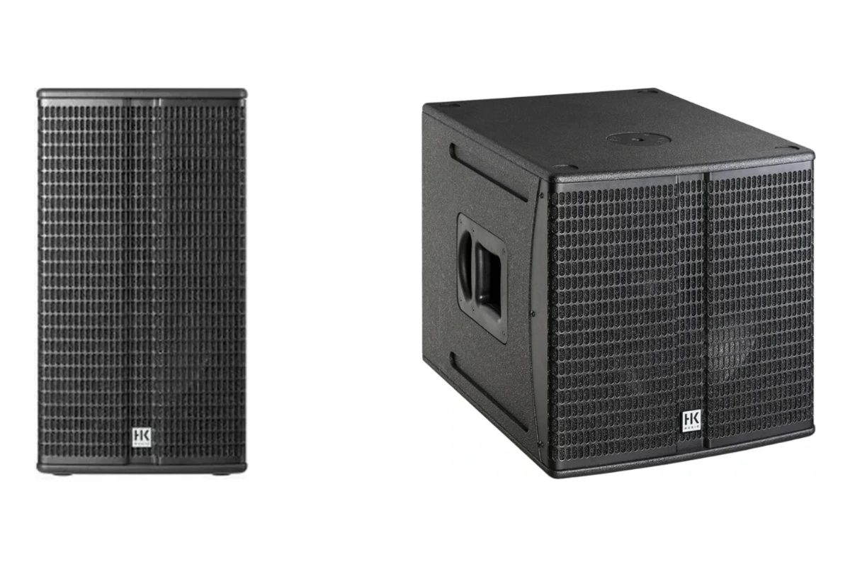 Pack Soirée : enceintes, caissons, console, micro et projecteurs